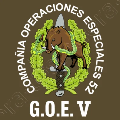 Spāņu Leģions VU V EP 52 Am 1 Speciālo Operāciju Emblēmu T-Krekls. Vasaras Kokvilnas O-veida kakla Vīriešu Īsām Piedurknēm T-Krekls Jaunais S-3XL Attēls 4