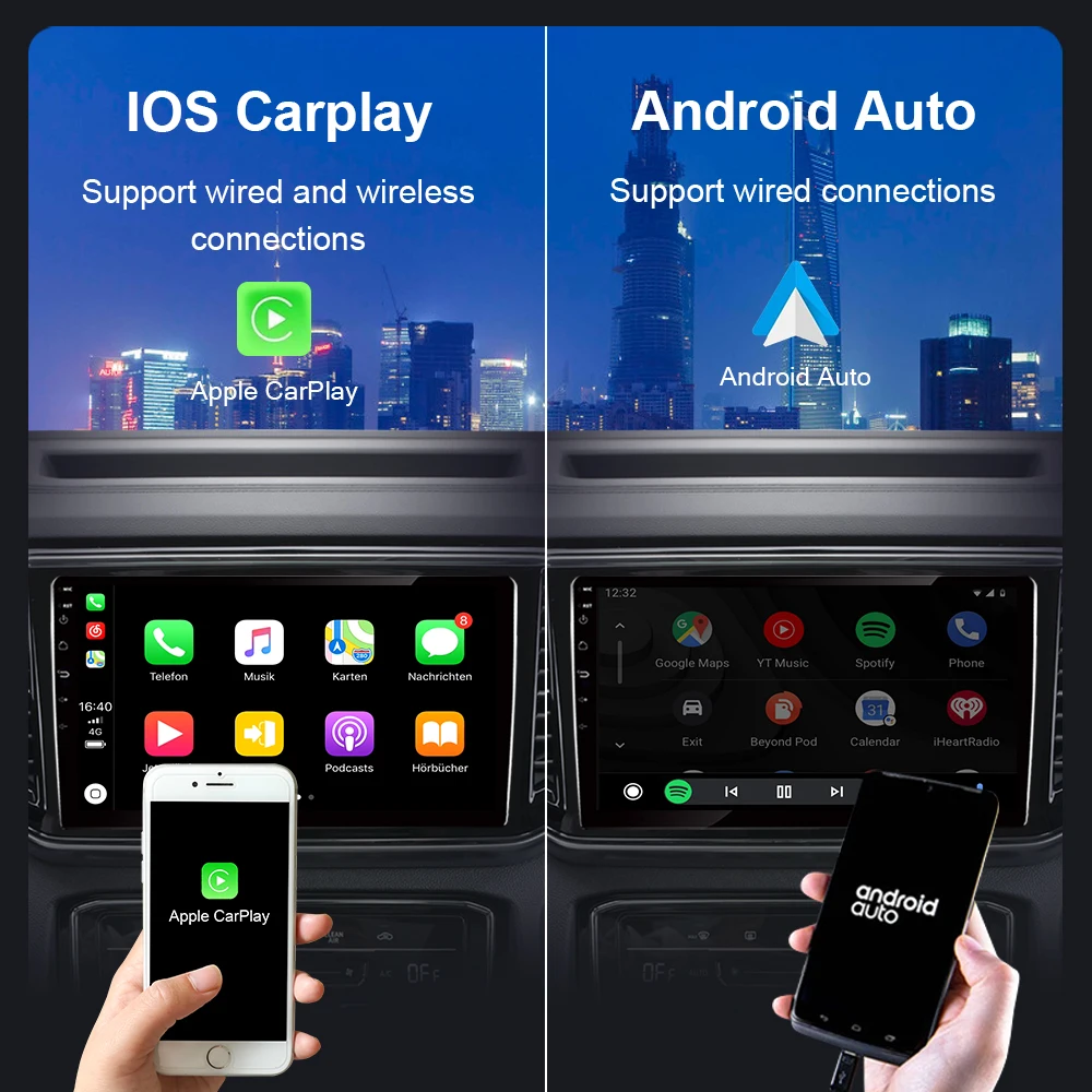 EKIY QLED 1280*720P Auto Radio Android 10.0 Par Hyundai TUCSON 2019-2021 Stereo Multimediju GPS Navi Audio Video Carplay Spēlētājs Attēls 3