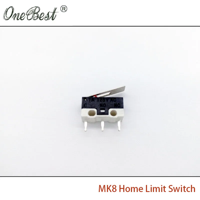 2gab/daudz Makerbot MK7 MK8 Mājas Limita Slēdzis 3D Printeri, Aksesuāri Limita Slēdzis taisnā Leņķī Uz tausti Attēls 5