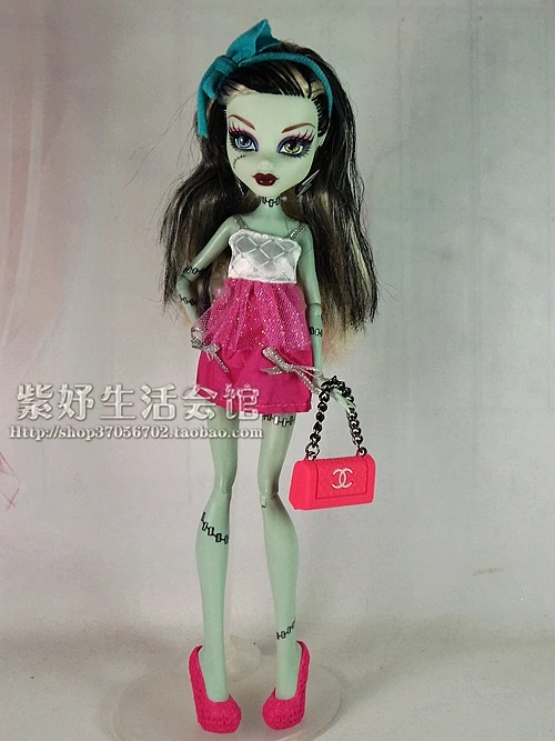 Kleita Monster high lelle apģērba lelle drēbes elfi vidusskola monster high school vilnis 4 Attēls 3