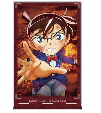Anime Detective Conan Lieta Slēgta Kudou Shinichi Furuya Rei Akai Shuichi Haibara Ai Akrila Statīvs Modeļa Plāksne Laukumā Darbvirsmas Rotaļlietas Attēls 1