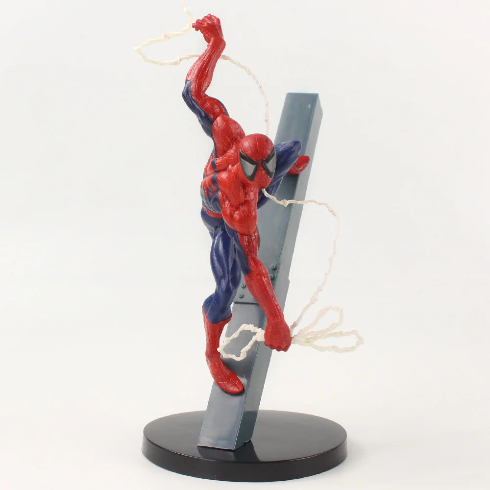19cm Brīnums Avengers Super Varonis Zirnekļcilvēka Statuetes PVC Rīcības Attēls Rotaļlietas Lelle Attēls 5