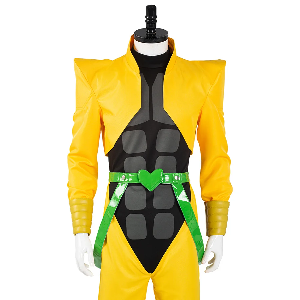JoJo Dīvaino Piedzīvojumu Dio Brando Cosplay Kostīmi Top Bikses Tērpi Halloween Karnevāla Tērps Attēls 4
