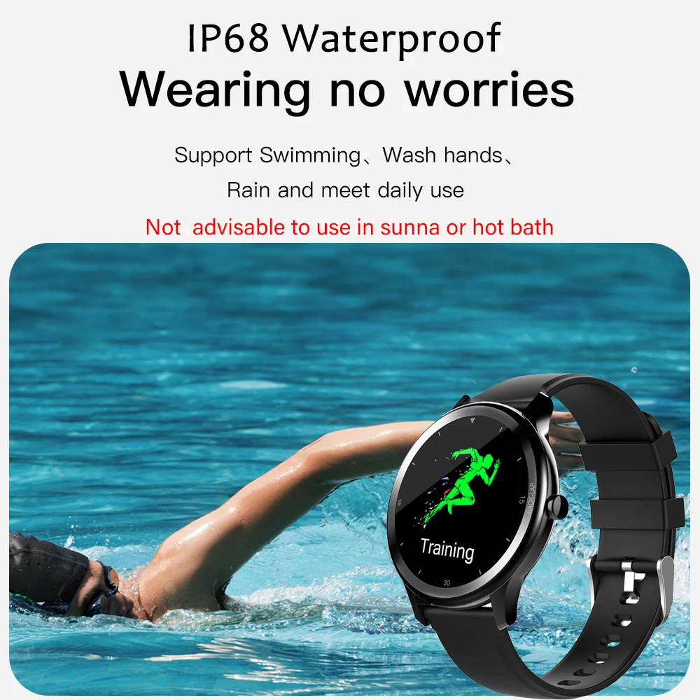 BYSL Ļoti plānas 9.8 mm G28 Sievietes Smart Skatīties Sporta Skatīties Gudri Vīrieši IP68 Ūdensnecaurlaidīga Smartwatch iOS Android HUAWEI XIAOMI Attēls 1