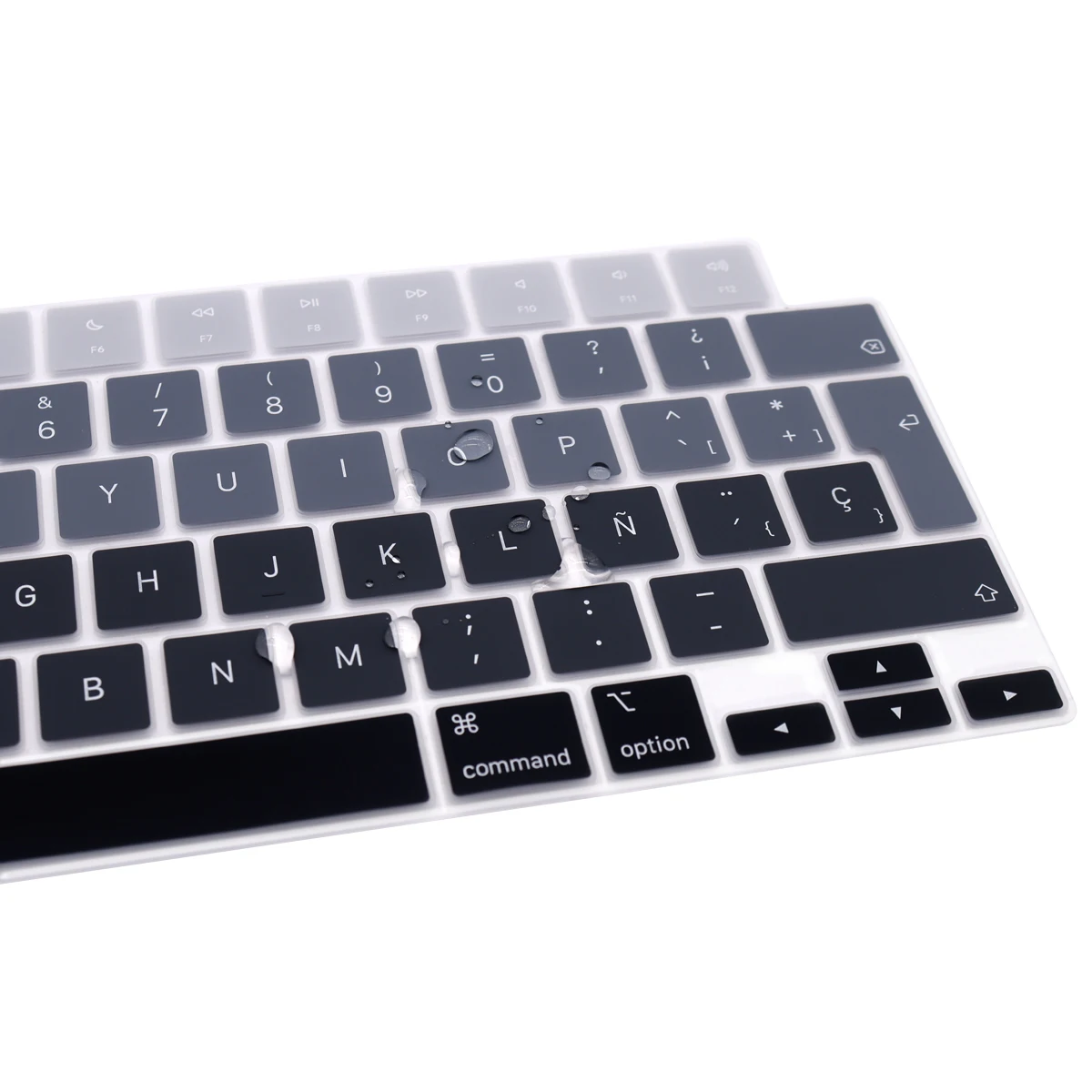 Spāņu valodā/Čīle Klaviatūru, Ādas Vāks MacBook Pro14 2021. Gadam Atbrīvot A2442 M1 Čipu Pro16 M1 Max A2485 Tastatūras vāciņu, Silikona Krāsa Attēls 3