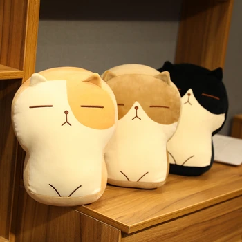 30 / 40CM cute anime grauzdiņš kaķis pildījumu dzīvnieku plīša rotaļlietas lelle radošo anime tauku kaķis rotaļlietas bērnu svētku dāvanu 1