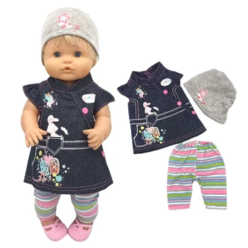 15 stila apģērbu valkāt 43cm baby lelle, bērniem labāko dzimšanas dienas dāvanu(tikai pārdot drēbes) pasūtīt | Lelles & Aksesuāri - www.avalux.lv 11
