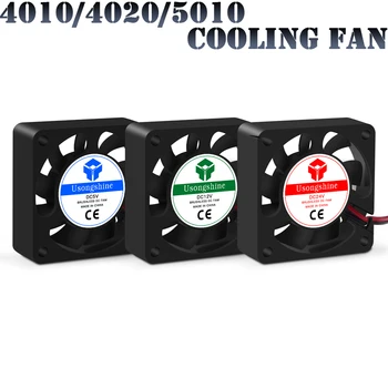 DC 5V/12V/24V Datora CPU Cooler Mini Dzesēšanas Ventilatoru 40MM 50x50x10/40x40x10/40x40x20 Mazo Izplūdes Ventilators ender 3 CR10 3D Printeri 1