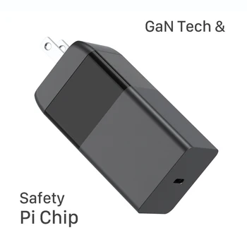 GAN 65W C Tipa Fast Charger Ātri Uzlādēt PD 3.0 USB-C Portatīvo datoru Adapteri iPhone, Macbook Pro Xiaomi 10 Samsung S20 Huawei P40 1