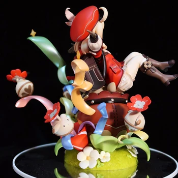 Genshin Ietekmes Anime Spēle Attēls Klee 20Cm Pvc Rotaļlietas, Modeļi, Darbības Attēlā Perifērijā Rotas, Leļļu Kolekcija Dāvanu 1