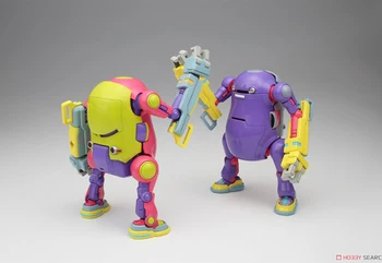 HASEGAWA 1/35 WEGO Robots nr.7 Stūres Roku Violeta & Rozā Pvc Rīcības Modeli Kolekcionējamus Speelgoed Voor Jongens 1