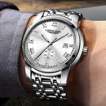 Faerduo vīriešu chronograph kvarca analogais pulkstenis ar datumu, gaismas rokās, ūdensizturīgs silikona gumijas siksnas wristswatch vīrietis pasūtīt | Vīriešu Pulksteņi - www.avalux.lv 11