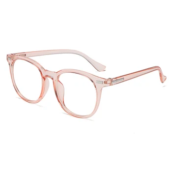 Ir 2021. Vintage Brilles Sieviešu, Vīriešu Kārtas Skaidrs, Brilles, Optiskās Brilles Rāmis Melns Briļļu Ietvaru Unisex Anti Zilās Gaismas 1
