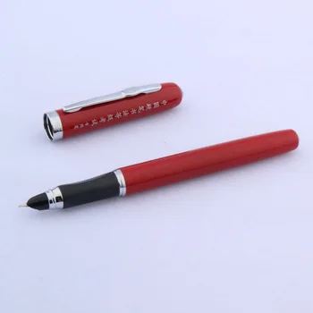 Jaunā BIROJA metāla blue red black dāvanu classic studentu Tintes Pildspalvu 1