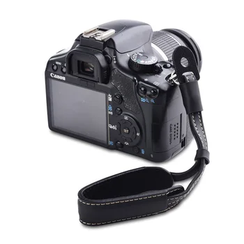 Kamera PU Siksniņa Dubultā Āda Puses-Grip Siksniņa Sony Olympus Nikon Fujifilm X-T3 X-T2 Canon EOS R 4000D 1300D 800D 1