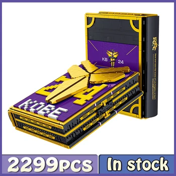KM Kobe Celtniecības Bloku Grāmatu Lakers Minifigure Jersey Ierobežots Vākšana Piemiņas Rokasgrāmata Saliktas Draugu Dāvana Bērniem 1