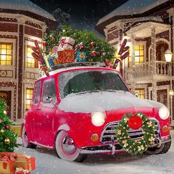 Led Gaismas Aizrautīgs Briežu Ragi Ziemassvētku Automašīnu Dekorēšana Sarkanā Aļņa Ragu Mirdzēt Cristmas Auto Rotājumi Automobiļu Ziemeļbriežu Apgaismojums 1