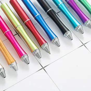 Metāla Lodīšu Pildspalvu 14 GAB Vairumtirdzniecības DIY Lodīšu Pildspalvu DIY Beadable Lodīšu Pildspalvas Metāla Diy Fāzēm Pildspalvu 1