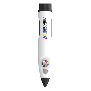 Myriwell RPC-100A Radošās Ziemassvētku Dāvanu Zīmēšanas Pavedienu Krāsains 3d Pildspalva USB Kabeli, Pilna Krāsu 3D Pildspalva 1,75 mm PCL 1