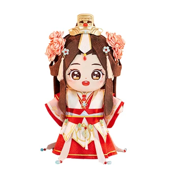 Oficiālais Oriģināla Anime Tian Guan Ci Fu Xie Lian 20cm Lelle Drēbes DIY Mainītu Uzvalku Rotaļlietas Yueshen Apģērbs Kostīmu Ventilators Dāvanu 1