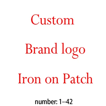Pasūtījuma zīmola logotipa plāksteri Karstā noteikt uzlīme siltuma karstspiedes apģērba soma dzelzs uz plāksteris 1