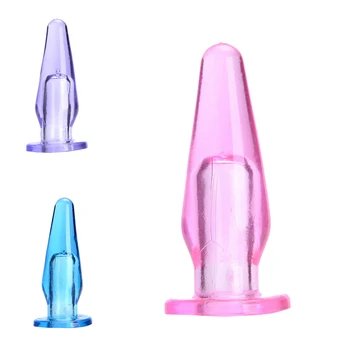 Pieaugušo Produkti Mini Mīksta Želejas Pirkstu Sajūtas Anālās Rotaļlietas Butt Plug Ievietot Erotiska Atbalstu, Ievietot, Pieaugušo Seksa Rotaļlietas Pāris 1