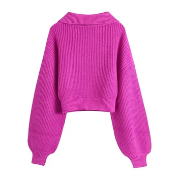 Ir 2021. pavasara rudens jaunās mežģīnes augsta apkakle šifona pullove džemperis slim korejas modes džemperi ar garām piedurknēm topi pasūtīt | Jakas - www.avalux.lv 11