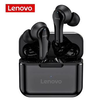 Sākotnējā Lenovo QT82 Izdevumi Bezvadu Earbuds Touch Kontroli, Bluetooth Austiņas, Stereo, HD, Runājot Ar Mikrofonu Bezvadu Austiņas 1