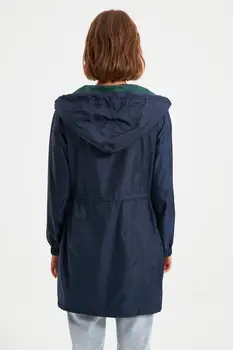 Ltph lielgabarīta zaudēt zilās jakas sieviešu vienotā krūtīm, garām piedurknēm vintage mētelis streetwear gadījuma virsdrēbes ir 2021. rudens jaunas pasūtīt | Jakas - www.avalux.lv 11