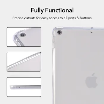 Tropisko Augu Lapām iPad Gadījumā 10.9 collu Gaisa 4 Lieta Mini 5 4 10.2 8 7 10.5 Gaisā Ar Zīmuļa Turētājs iPad Pro Vāciņu 1