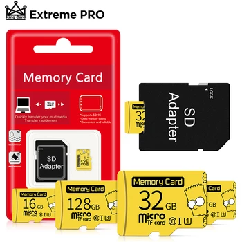 Ultra Atmiņas Karti 128GB 32GB 64GB 256 GB 16.G 8GB SD/TF Flash Kartes mini SD atmiņas Kartes 32 64 128 gb TF KARTE, Telefona Skaļruņiem, Robots 1