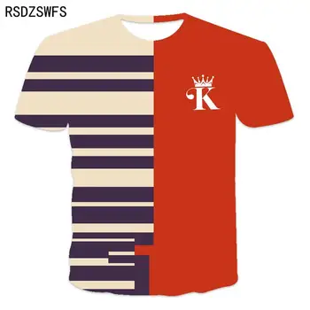 Vasaras Vīriešu Īsām Piedurknēm Āra Sporta T-Krekls Apaļu Kakla 3D Drukāšanas Gadījuma T-Krekls Elpojošs Fitnesa Uzvalks Vīriešu Apģērbu Augšu