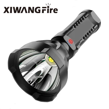 XIWANGFIRE LEDPortable Zondes lielos attālumos Lukturīti, ABS Materiāla, Āra Apgaismojums Super Spilgtas Gaismas, USB Uzlādējams Prožektoru 1