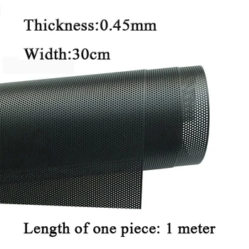 0.45 mm, biezums-30*100cm DIY Datora Acs PVC PC Case Fan Cooler Black Putekļu Filtrs tīkla neto Gadījumā nepievelk putekļus Segtu Šasijas 2