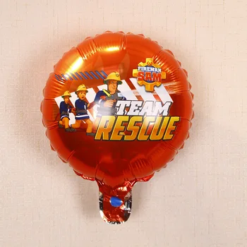 1pc Super Lielas Ugunsdzēsējs Sam Baloni Uguns Ballons Ugunsdzēsēji, Ugunsdzēsēju Tēmu Dzimšanas dienas svinības Dekoriem Automašīnām Ballons Bērniem Dzimšanas dienas Dāvana 2