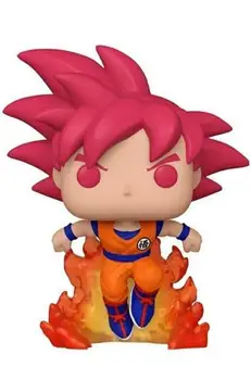Funko pop Dragon Ball Super ZQ versija rokas, lai darīt anime modelis 827# SSG Super Saiyan Goku, sarkani mati 2