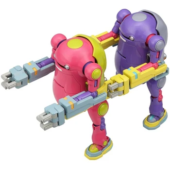 HASEGAWA 1/35 WEGO Robots nr.7 Stūres Roku Violeta & Rozā Pvc Rīcības Modeli Kolekcionējamus Speelgoed Voor Jongens 2