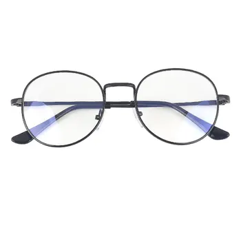 Jaunā Stila Brilles Rāmis vīriešu anti zilā gaisma brilles Sievietēm nav diploma retro anti starojuma Datoru, mobilo spēli brilles 2