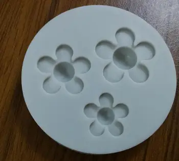 Kūka Rīki smaržu pudeles ziedu silikona veidnē Dekorēšanas Kūku dekorēšanas Gumpaste pomādes līdzeklis pelējuma 2