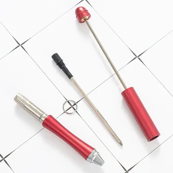 Metāla Lodīšu Pildspalvu 14 GAB Vairumtirdzniecības DIY Lodīšu Pildspalvu DIY Beadable Lodīšu Pildspalvas Metāla Diy Fāzēm Pildspalvu 2