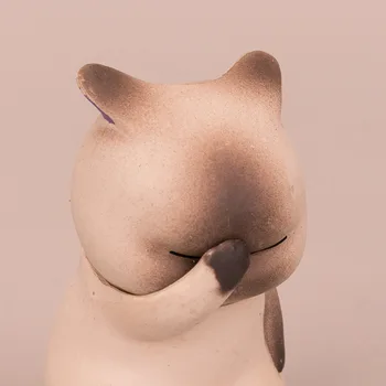 Mini Kaķu Figūriņas Modeli, Dāvanas uz Jauno Gadu 2022 Mini Mājas Dekoru Jauki Kaķu Lelles Mājas Dekorēšanas Piederumi 2