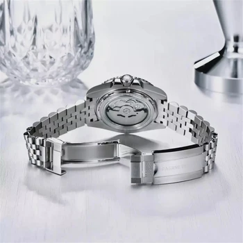 PAGANI DIZAINA Jaunu Luksusa Zīmolu Vīriešu Mehāniskās rokas Pulkstenis Sapphire Kristāla Automātiskā Skatīties Vīriešu Ūdensizturīgs Skatīties Reloj Hombre 2