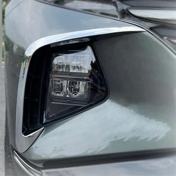 Par Hyundai Tucson NX4 2021 2022 Priekšējie Miglas lukturi, Lampas Uzacu Vēja Naža Asmens Vāciņš Melns 2