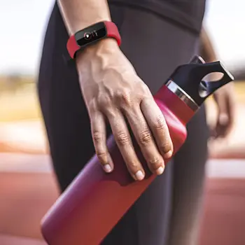 Silikona siksna Fitbit Luxe smart aproce aproce Luxe sporta Elpojošs siksnu Luxe Metāla, nerūsējošā tērauda siksna 2