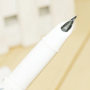 Tintes Pildspalva Jaunu Ministru Lakoti Plašu Nib ar 4gab zila tinte Zila balta porcelāna Pildspalvu 2
