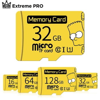 Ultra Atmiņas Karti 128GB 32GB 64GB 256 GB 16.G 8GB SD/TF Flash Kartes mini SD atmiņas Kartes 32 64 128 gb TF KARTE, Telefona Skaļruņiem, Robots 2