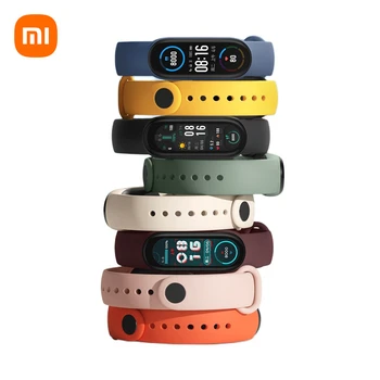 Xiaomi Sākotnējā Mi Grupa 6 Siksna, Rozā, Violeta Ziloņkaula Olīvu Krāsu TPU Aproce Saderīgs ar Mi Smart Joslā 6 NFC 2
